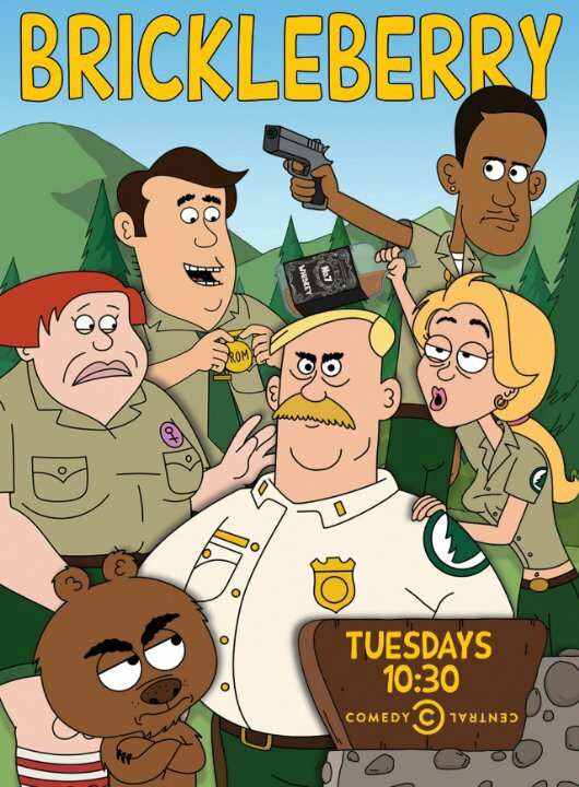 Бриклберри - постер сериала